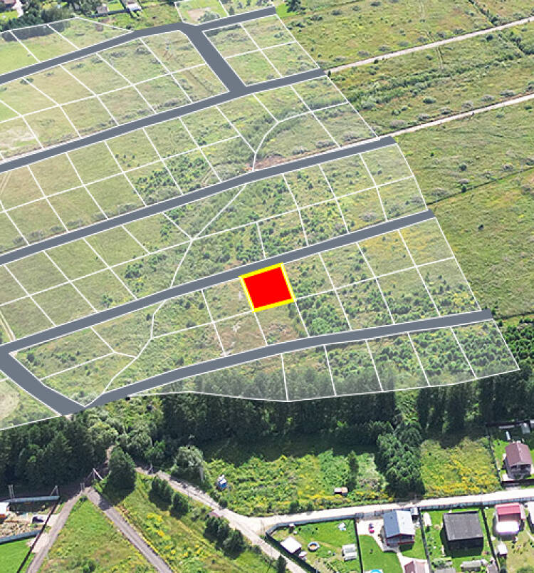 Трубицыно Лесное уч.№118 - Земельный участок кадастровый номер 50:17:0000000:69694