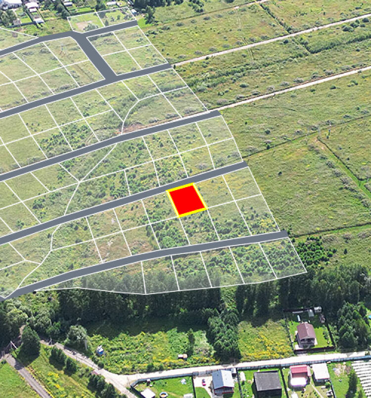 Трубицыно Лесное уч.№116 - Земельный участок кадастровый номер 50:17:0021110:656