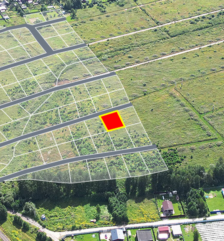 Трубицыно Лесное уч.№115 - Земельный участок кадастровый номер 50:17:0021110:659