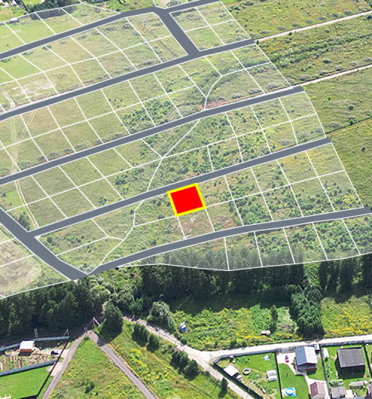 Трубицыно Лесное уч.№119 - Земельный участок кадастровый номер 50:17:0021204:565