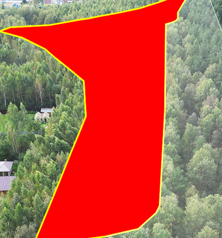 Зелёная птица уч.№1123 - Земельный участок кадастровый номер 50:17:0021903:1123