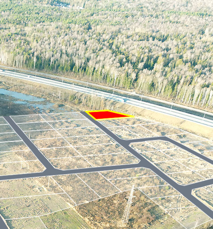 Криулино Парк уч.№55 - Земельный участок #57