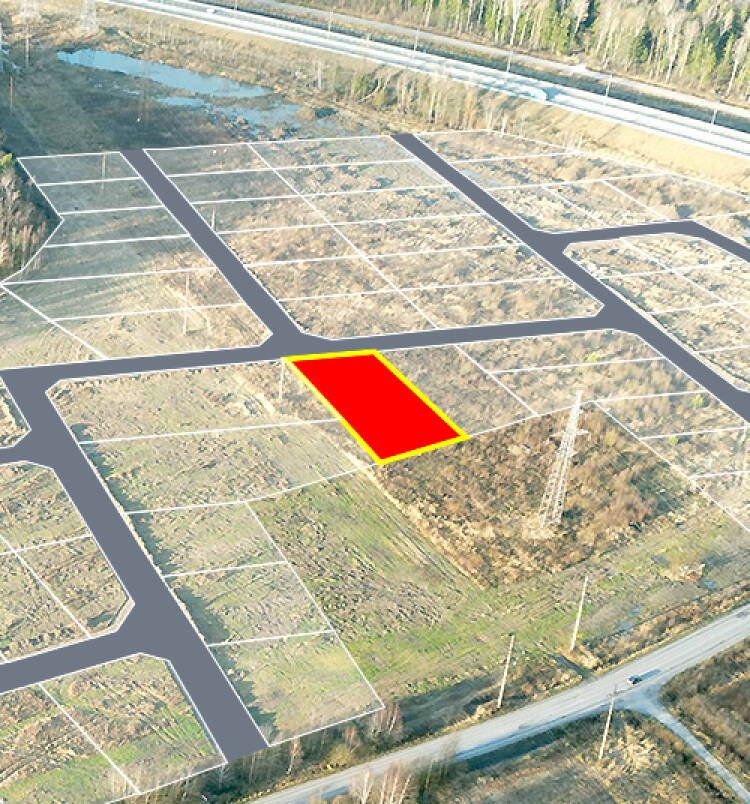 Криулино Парк уч.№82 - Земельный участок #60