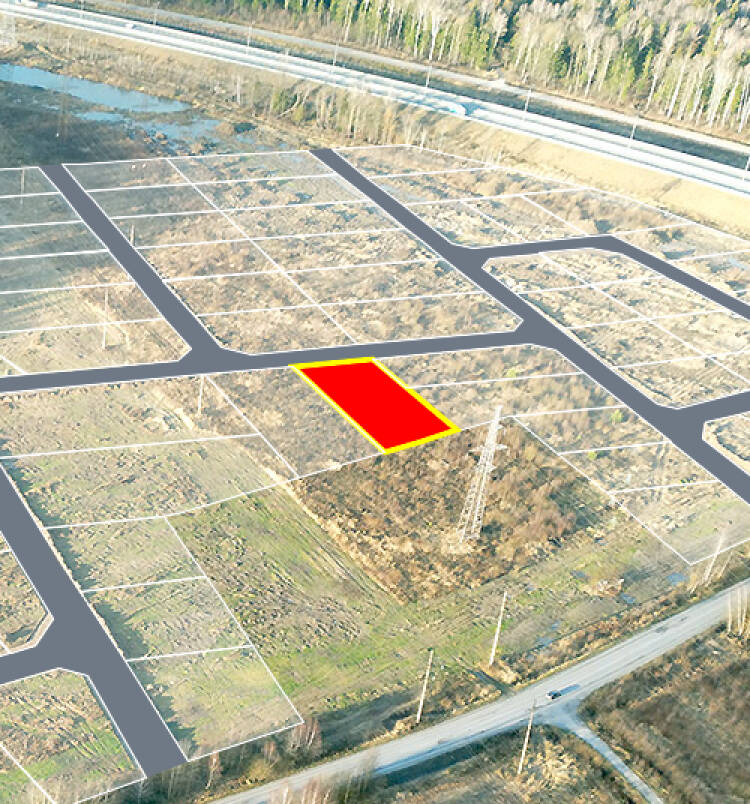 Криулино Парк уч.№83 - Земельный участок #61