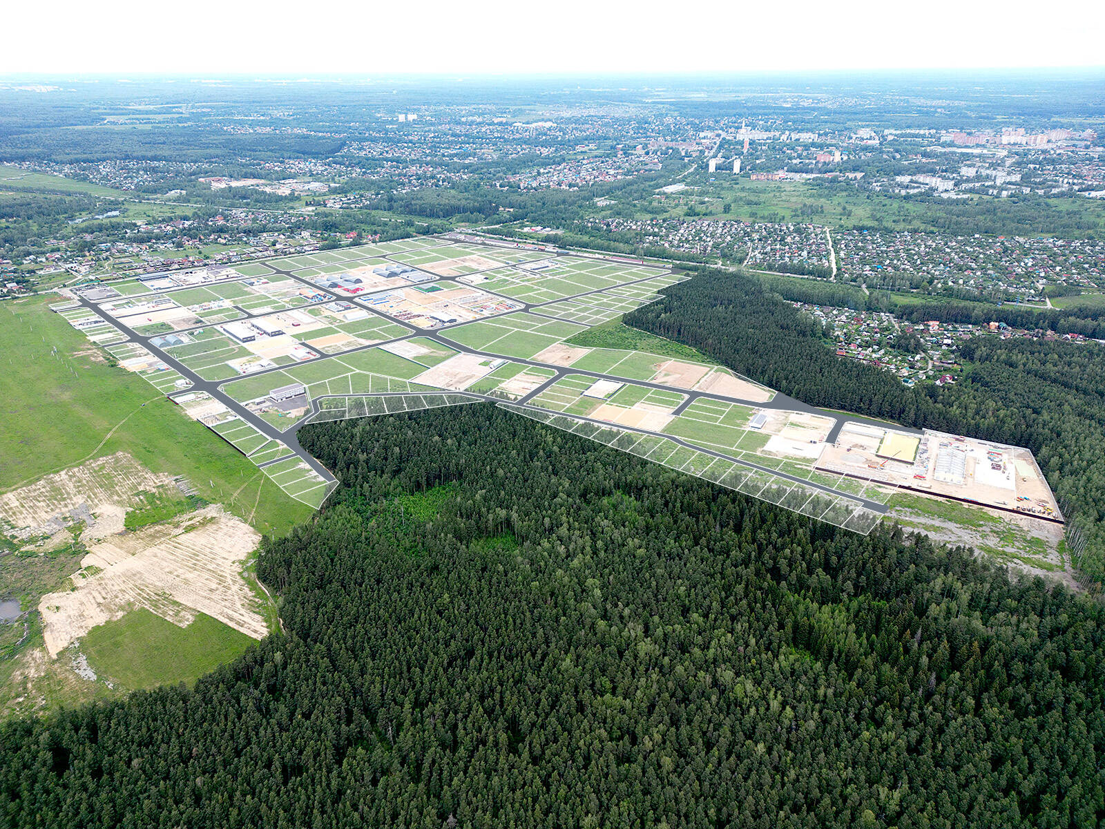 Фатеево Парк уч.№240 - Земельный участок кадастровый номер 50:17:0030202:1575