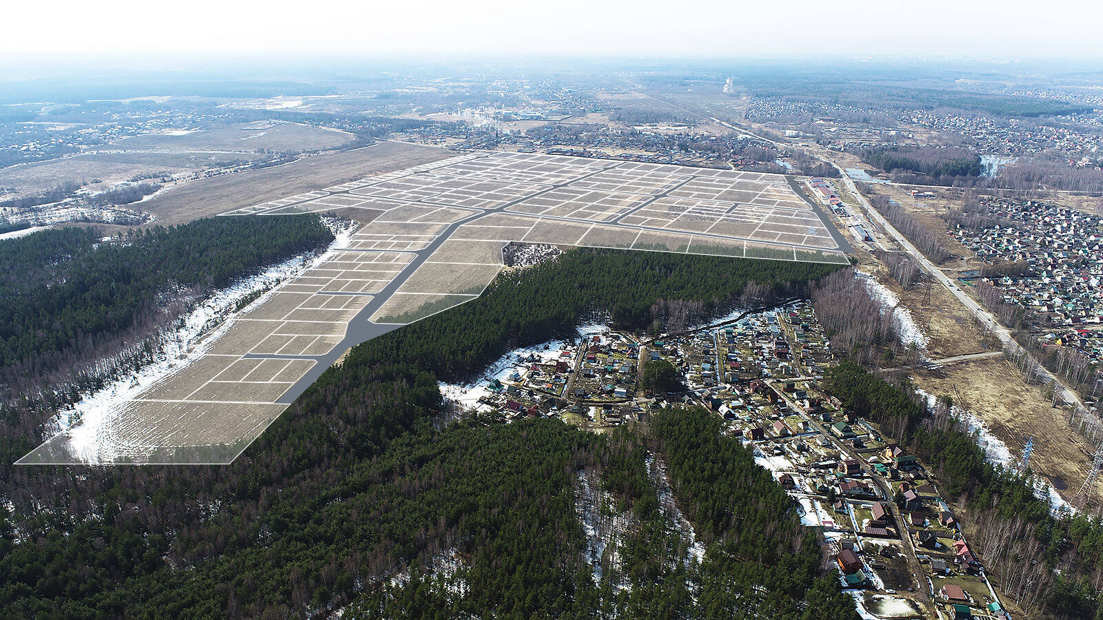 Фатеево Парк уч.№87 - Земельный участок кадастровый номер 50:17:0030202:1576