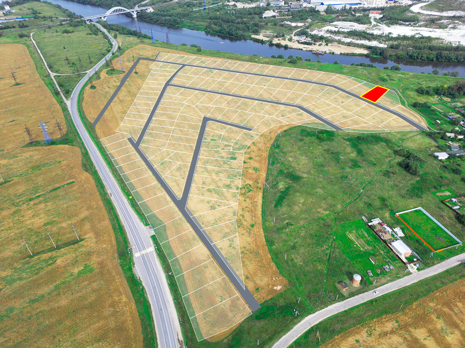 Фарватер уч.№139 - Земельный участок кадастровый номер 50:29:0060307:373