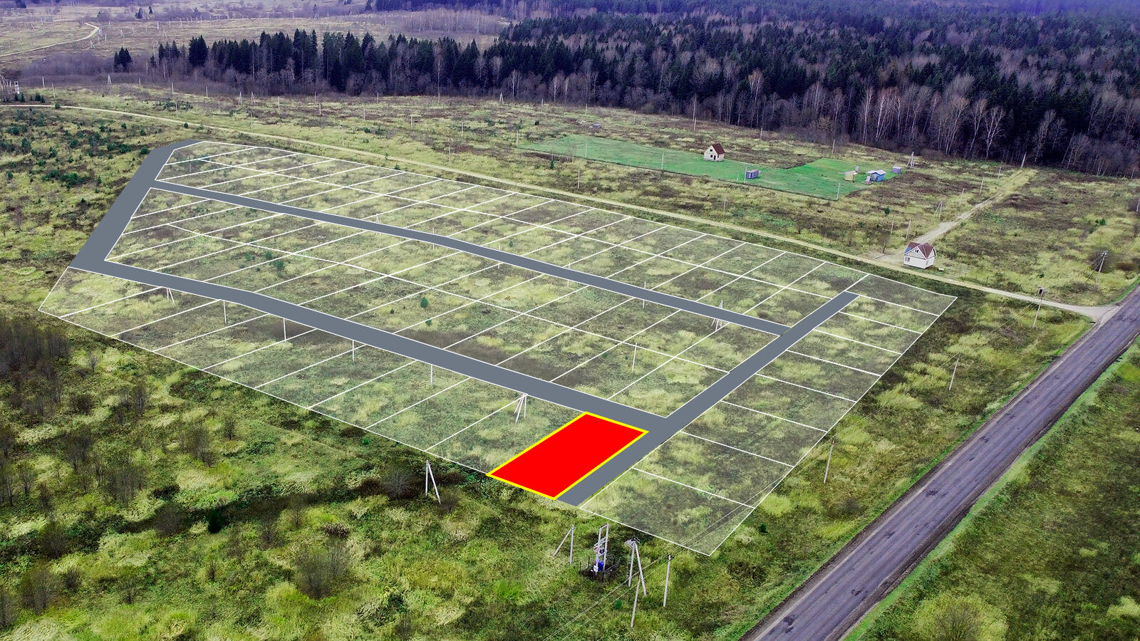 Заречный Луг уч.№69 - Земельный участок кадастровый номер 50:18:0050404:928