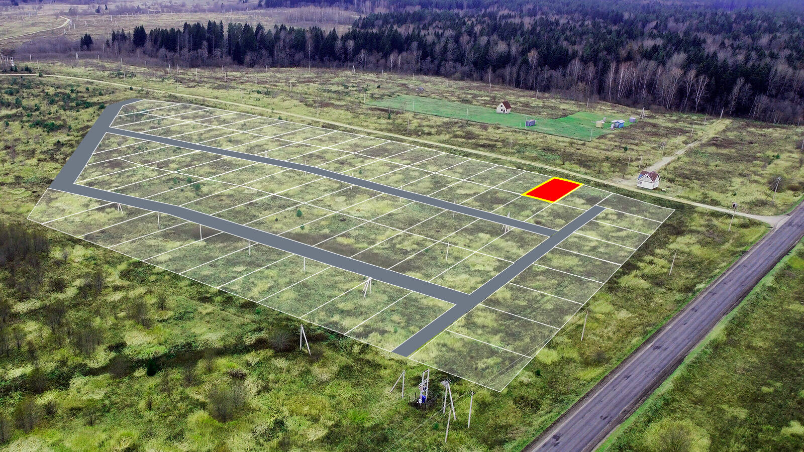 Заречный Луг уч.№11 - Земельный участок кадастровый номер 50:18:0050404:941