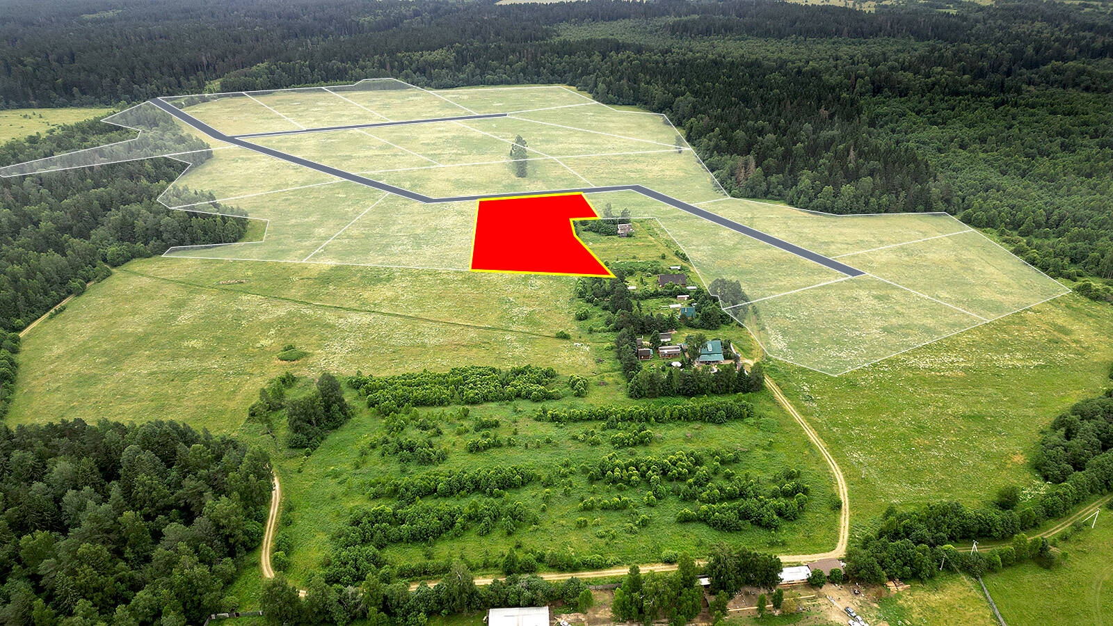 Семейкино уч.№15 - Земельный участок кадастровый номер 50:18:0050202:1108