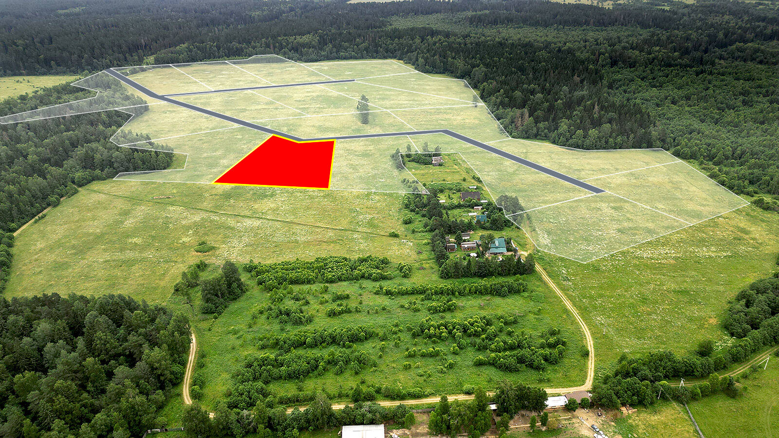 Семейкино уч.№16 - Земельный участок кадастровый номер 50:18:0050202:1109