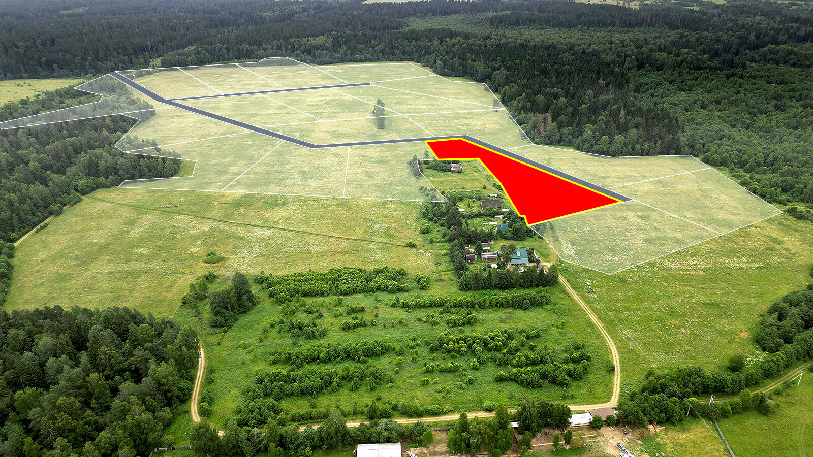 Семейкино уч.№14 - Земельный участок кадастровый номер 50:18:0050202:1111