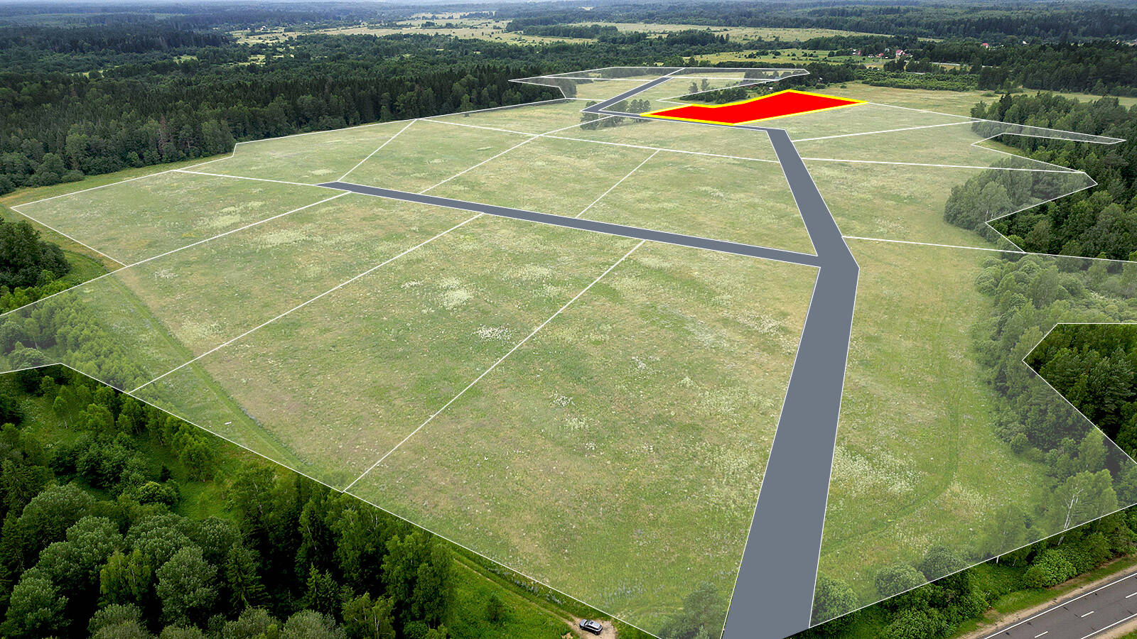 Семейкино уч.№15 - Земельный участок кадастровый номер 50:18:0050202:1108