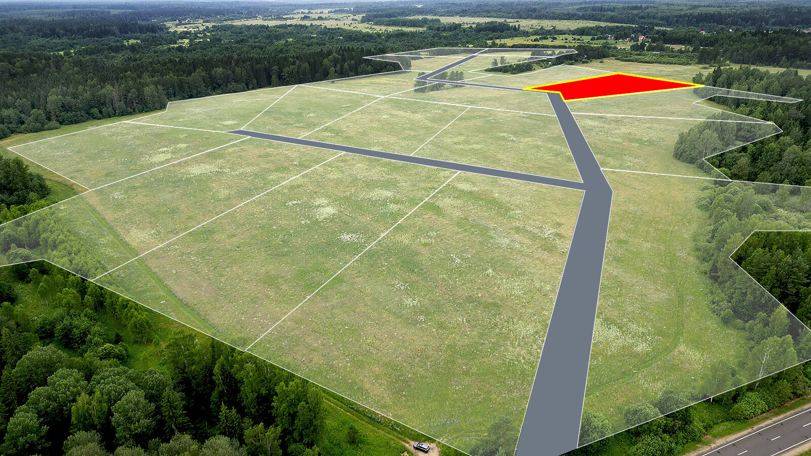 Семейкино уч.№16 - Земельный участок кадастровый номер 50:18:0050202:1109