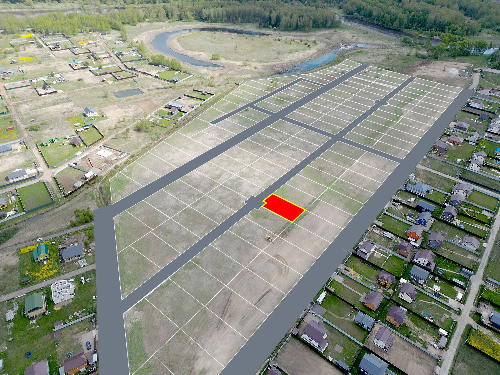 Зеленый берег уч.№35 - Земельный участок кадастровый номер 50:17:0020405:11