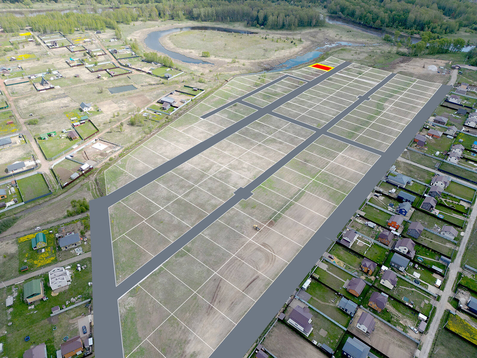 Зеленый берег уч.№105 - Земельный участок кадастровый номер 50:17:0020405:562