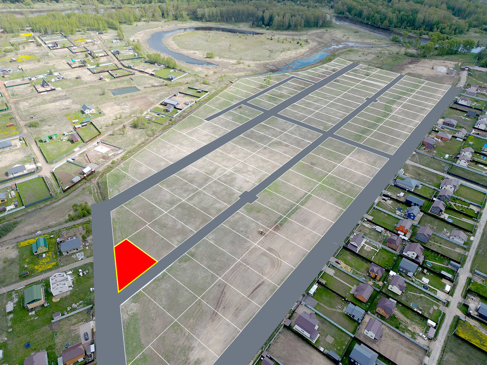 Зеленый берег уч.№78 - Земельный участок кадастровый номер 50:17:0020405:355