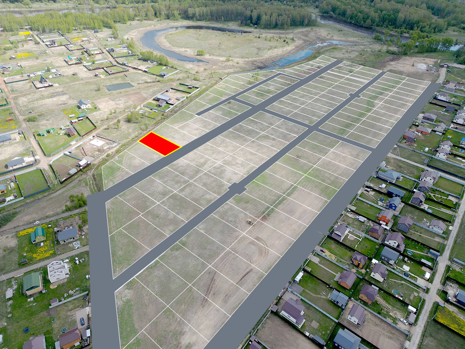 Зеленый берег уч.№121 - Земельный участок кадастровый номер 50:17:0020405:362