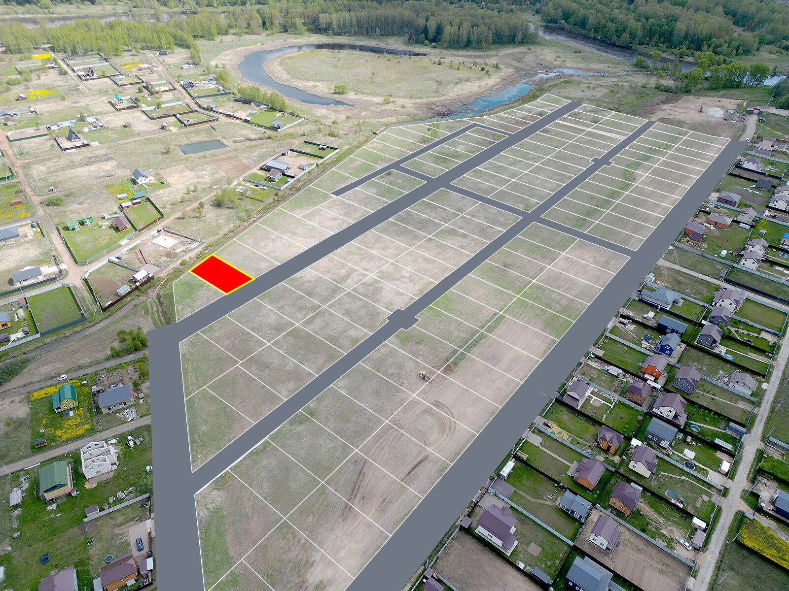 Зеленый берег уч.№123 - Земельный участок кадастровый номер 50:17:0020405:374