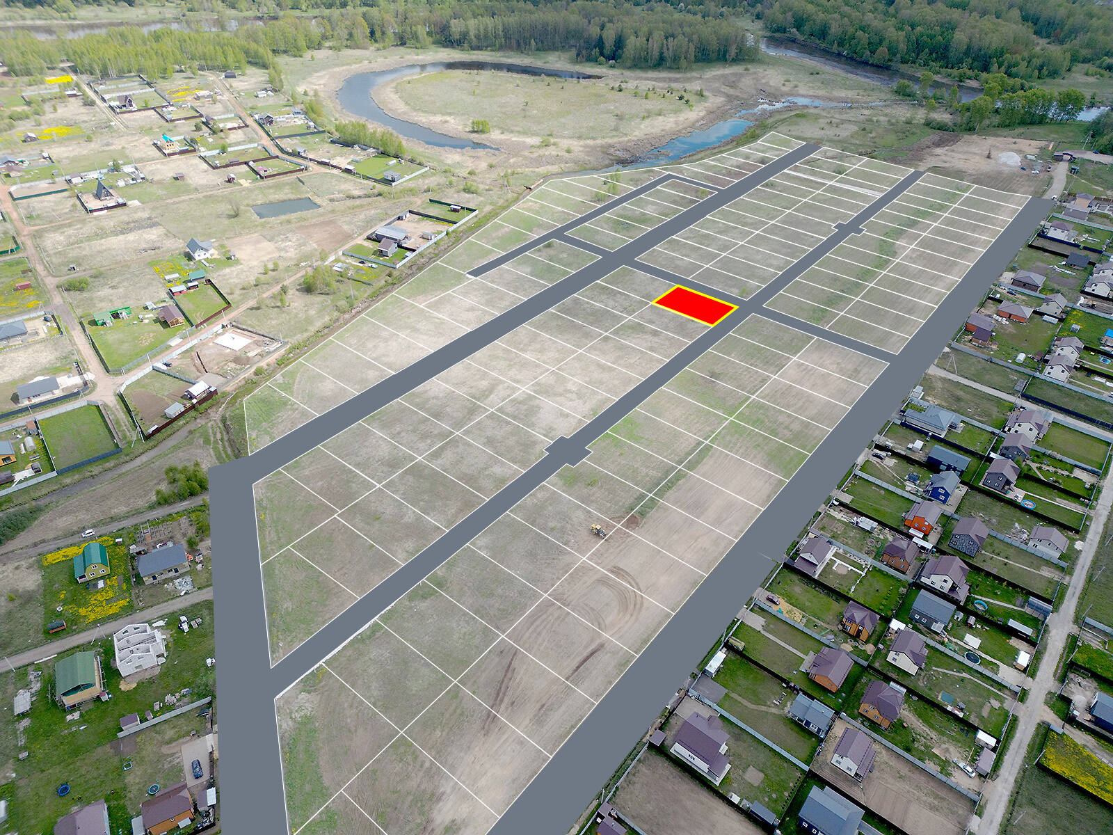 Зеленый берег уч.№66 - Земельный участок кадастровый номер 50:17:0020405:402