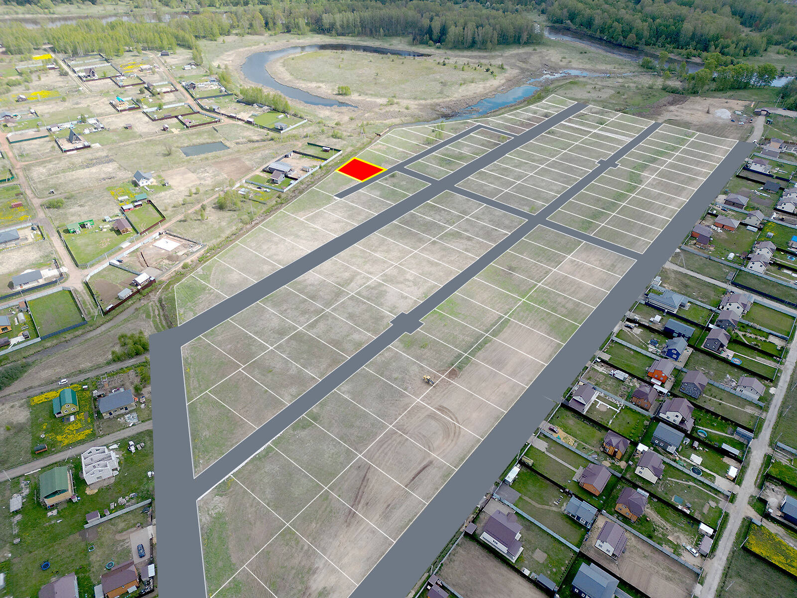 Зеленый берег уч.№127 - Земельный участок кадастровый номер 50:17:0020405:524