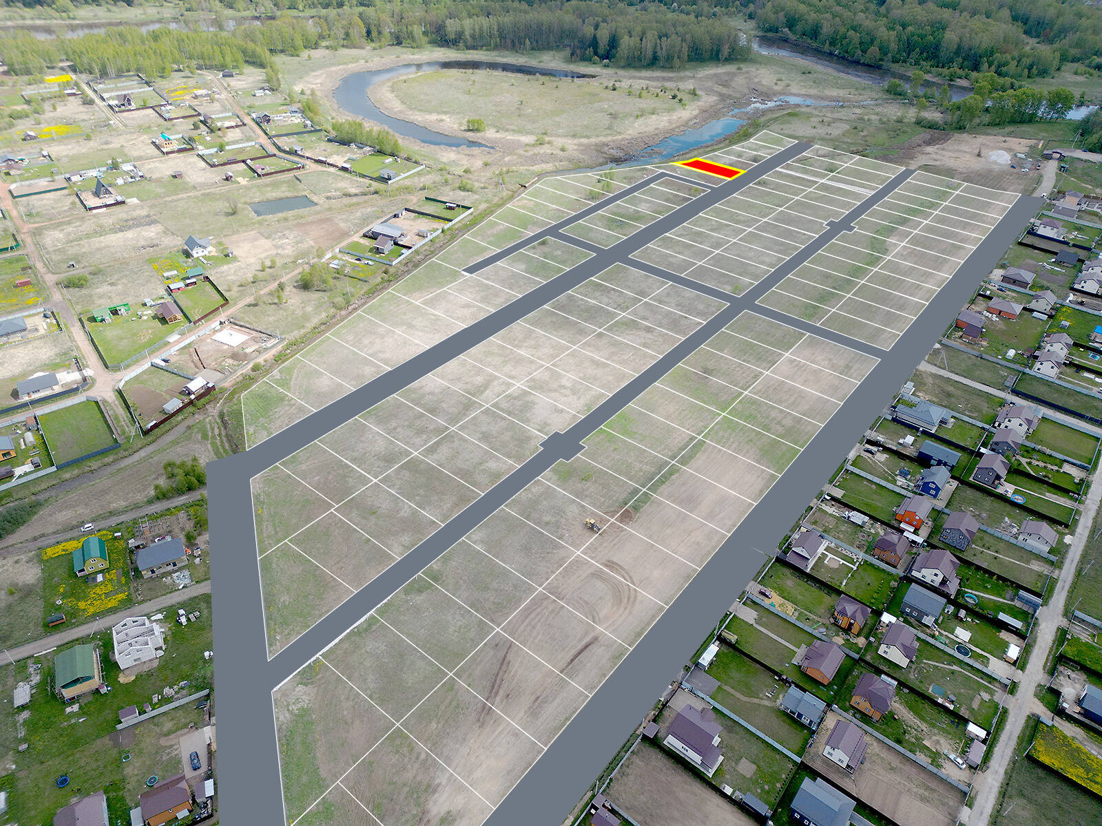 Зеленый берег уч.№107 - Земельный участок кадастровый номер 50:17:0020405:564