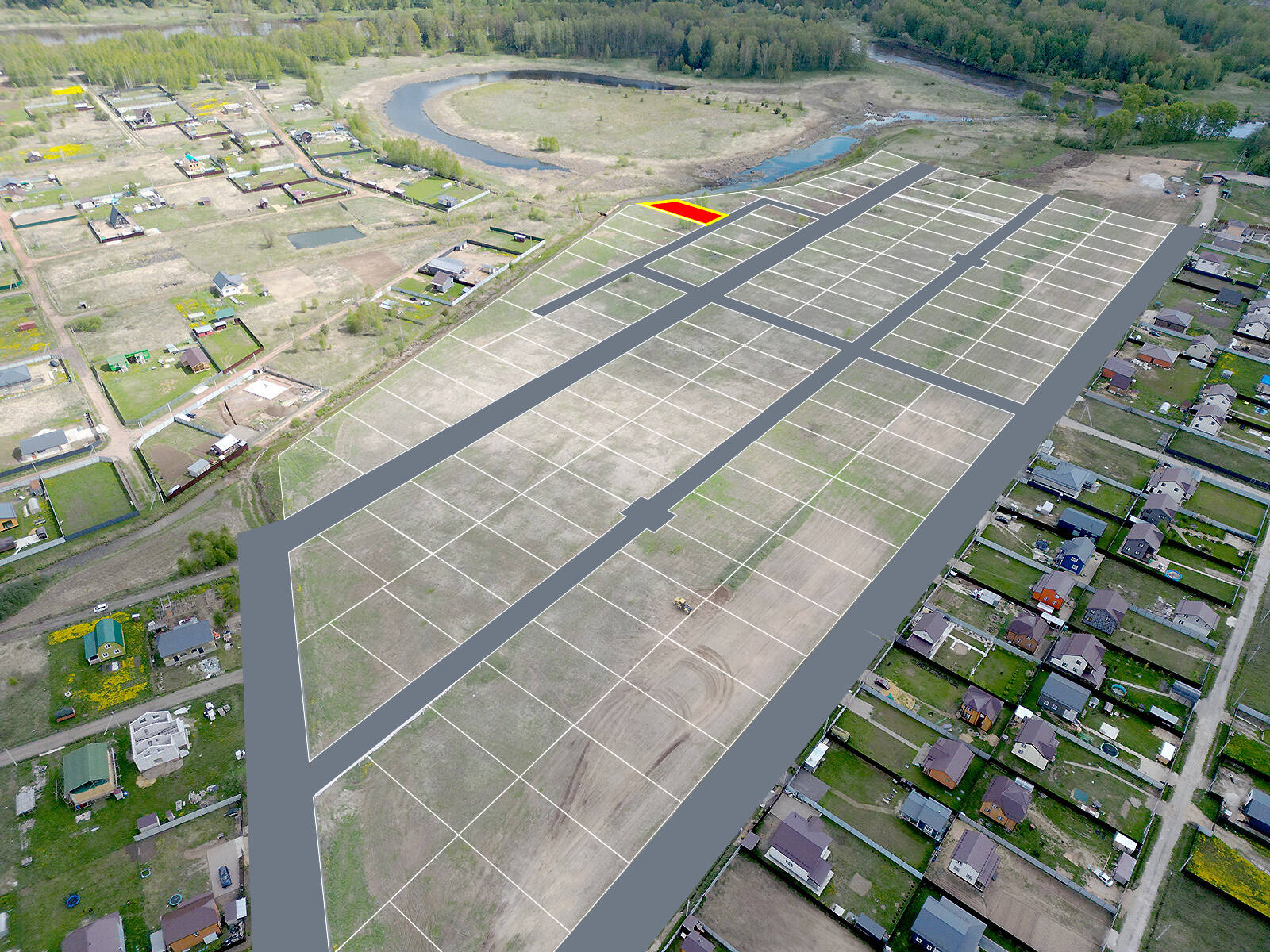 Зеленый берег уч.№132 - Земельный участок кадастровый номер 50:17:0020405:567