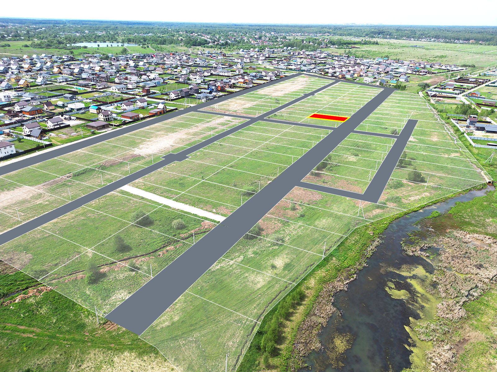 Зеленый берег уч.№89 - Земельный участок кадастровый номер 50:17:0020405:381