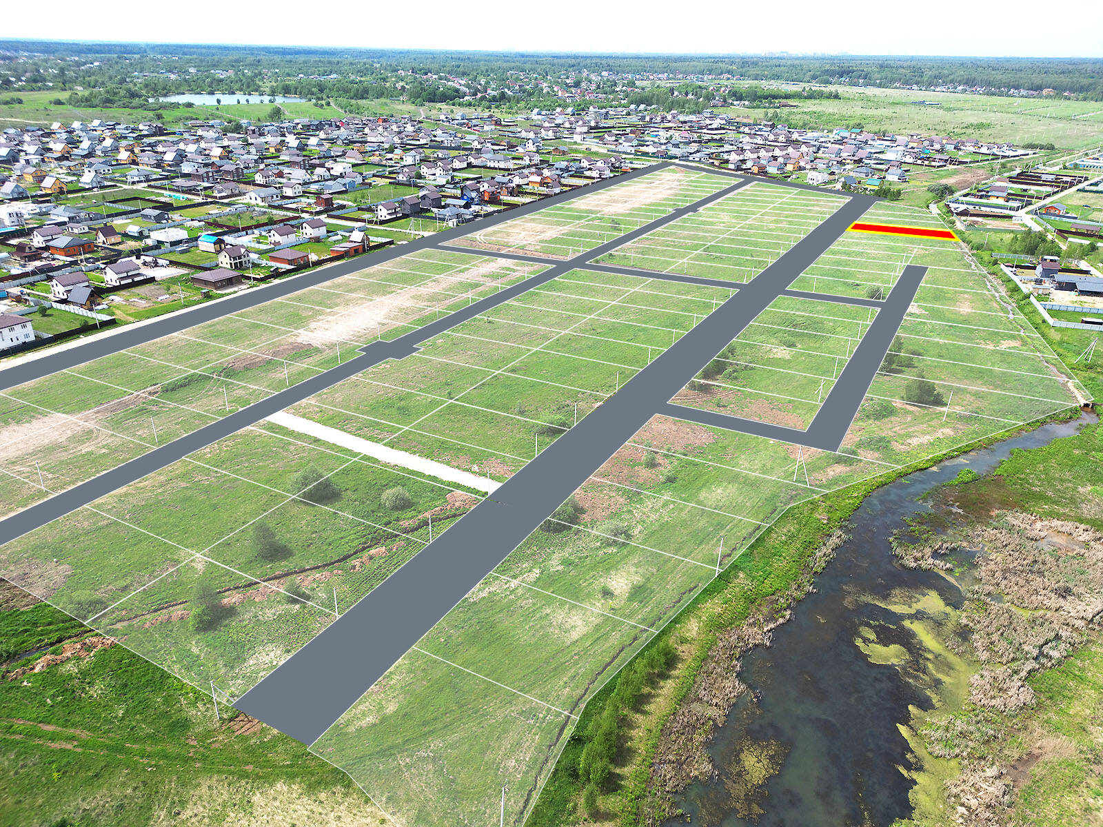 Зеленый берег уч.№121 - Земельный участок кадастровый номер 50:17:0020405:362