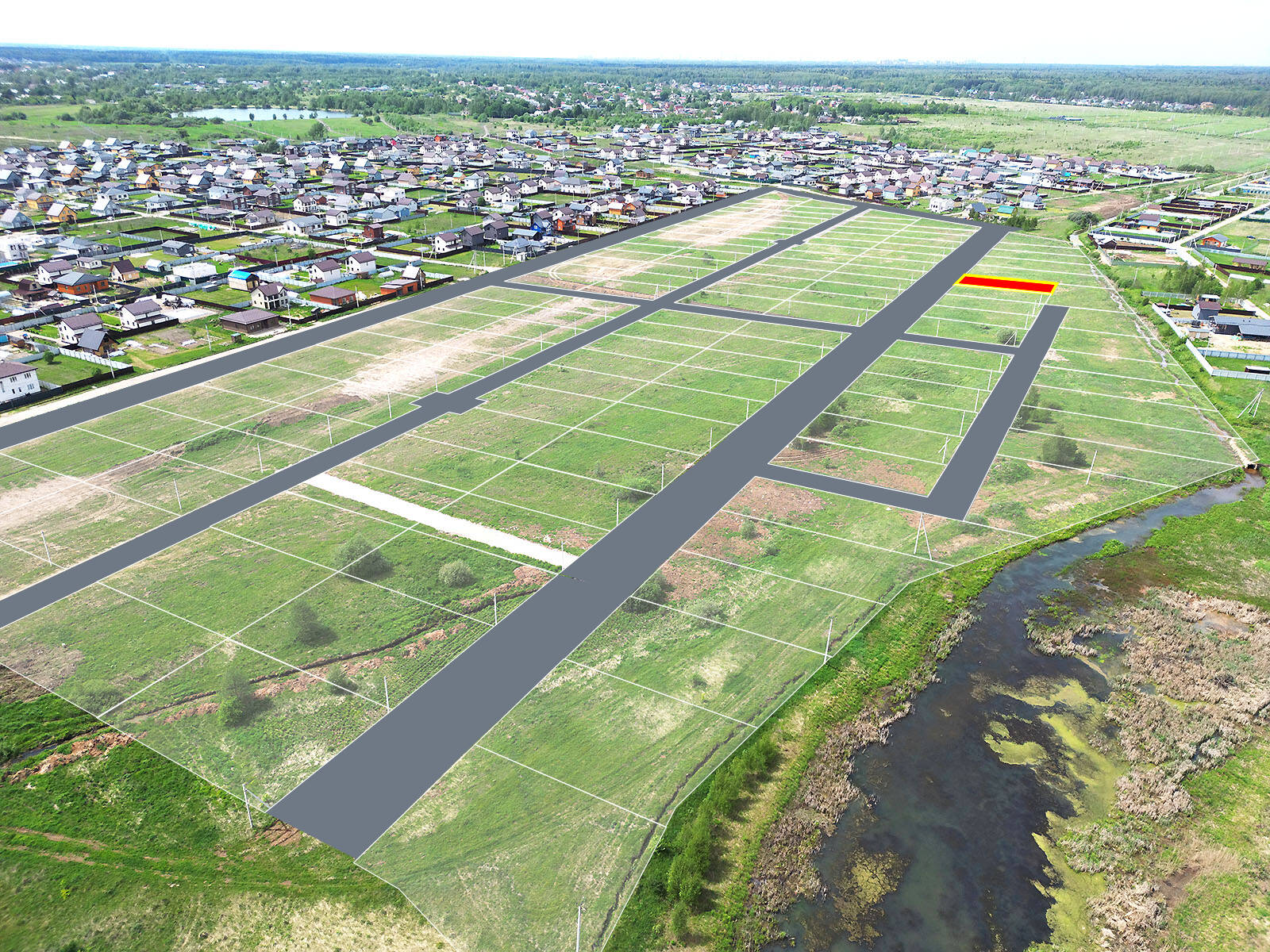 Зеленый берег уч.№119 - Земельный участок кадастровый номер 50:17:0020405:376