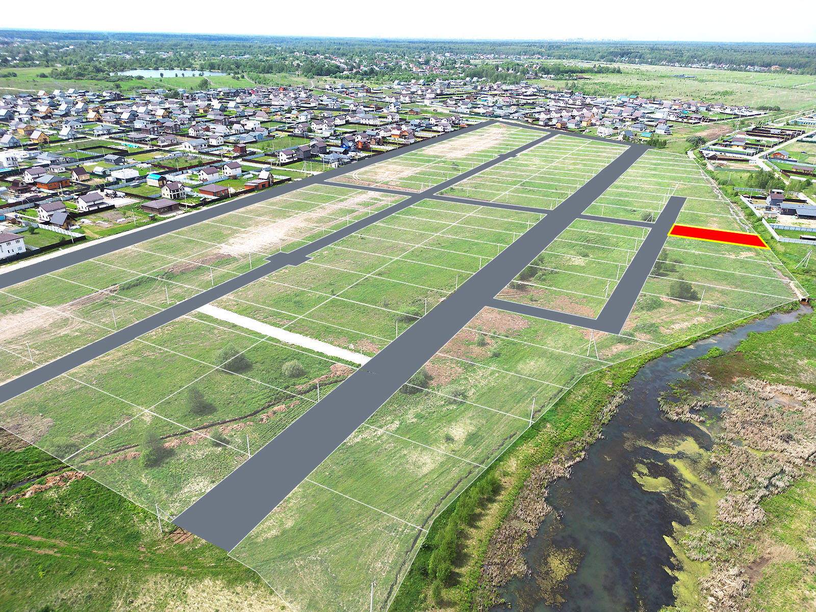 Зеленый берег уч.№128 - Земельный участок кадастровый номер 50:17:0020405:523