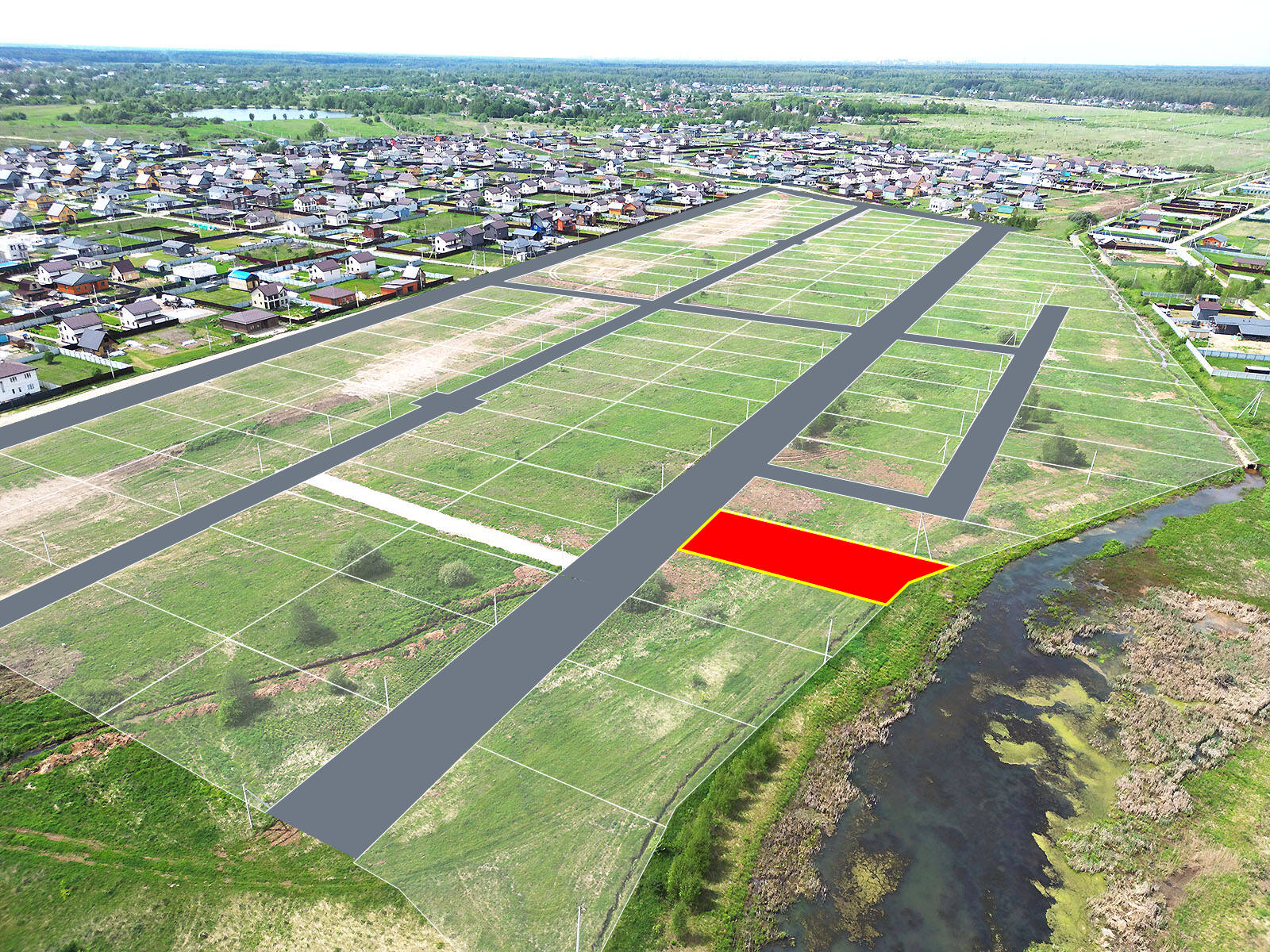 Зеленый берег уч.№107 - Земельный участок кадастровый номер 50:17:0020405:564