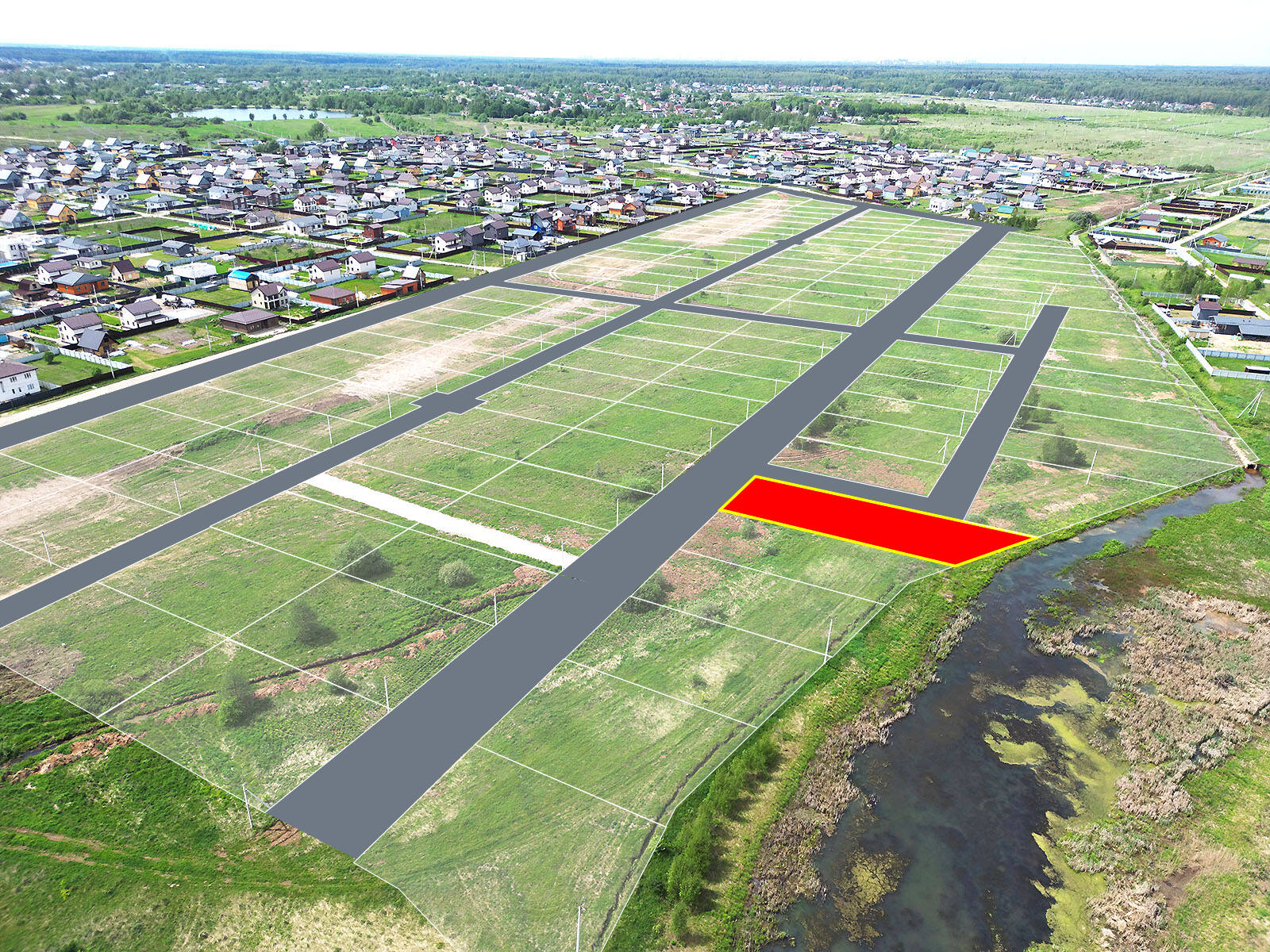 Зеленый берег уч.№108 - Земельный участок кадастровый номер 50:17:0020405:565