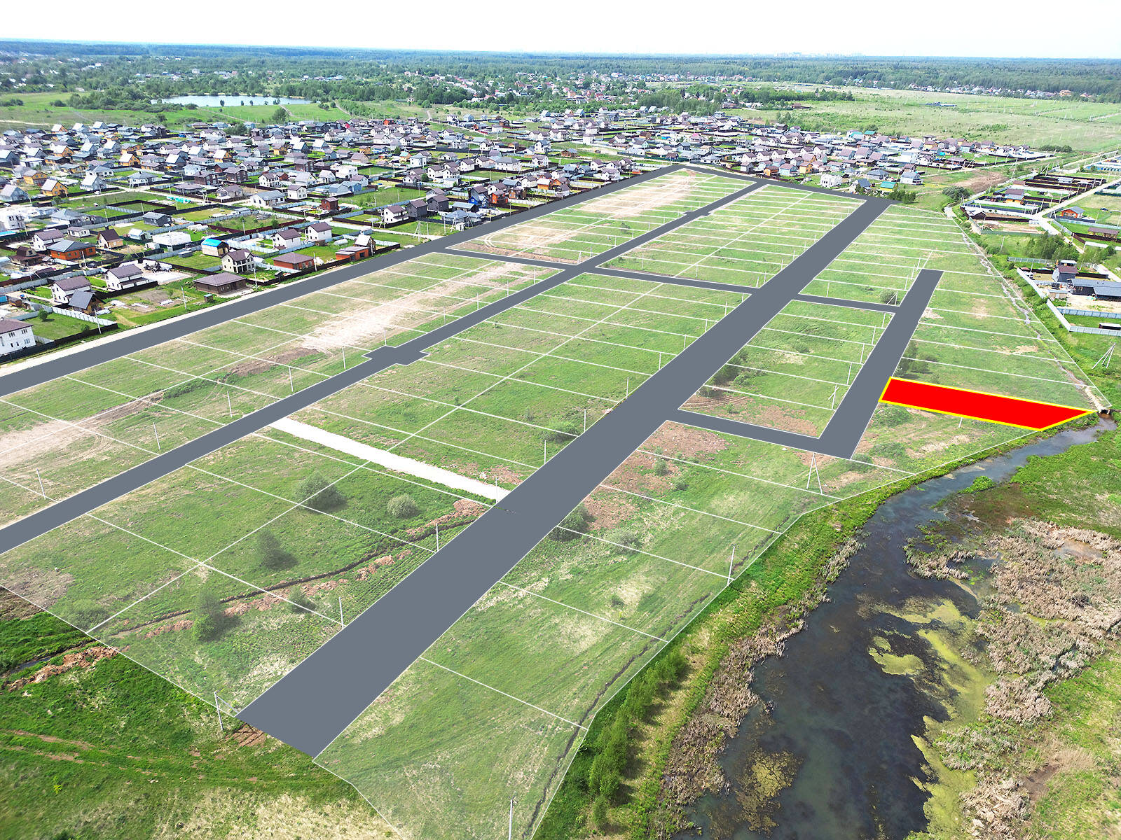 Зеленый берег уч.№132 - Земельный участок кадастровый номер 50:17:0020405:567