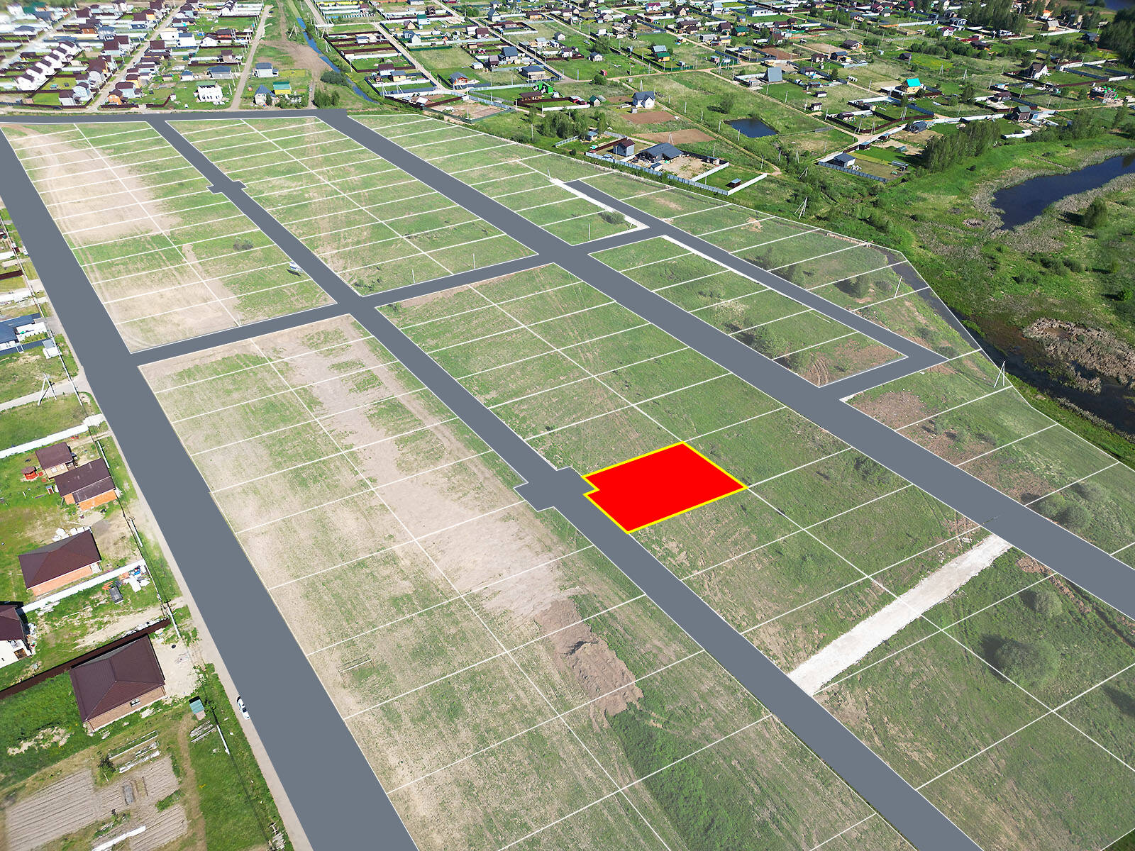 Зеленый берег уч.№59 - Земельный участок кадастровый номер 50:17:0020405:547