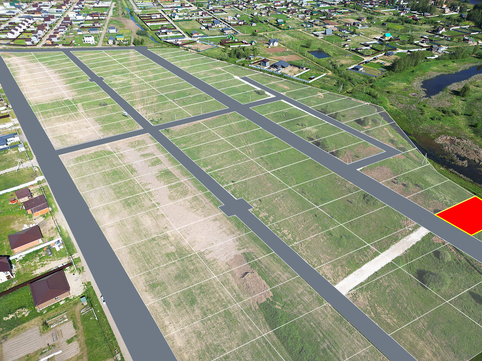 Зеленый берег уч.№105 - Земельный участок кадастровый номер 50:17:0020405:562