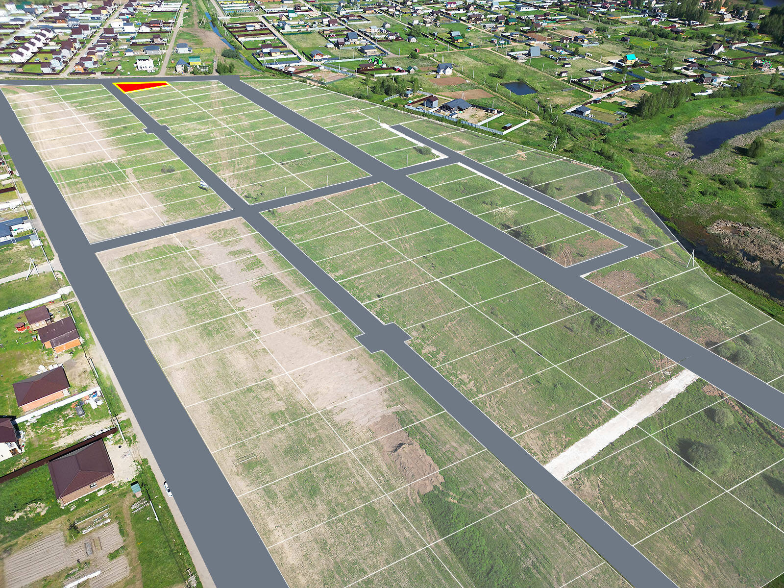 Зеленый берег уч.№78 - Земельный участок кадастровый номер 50:17:0020405:355