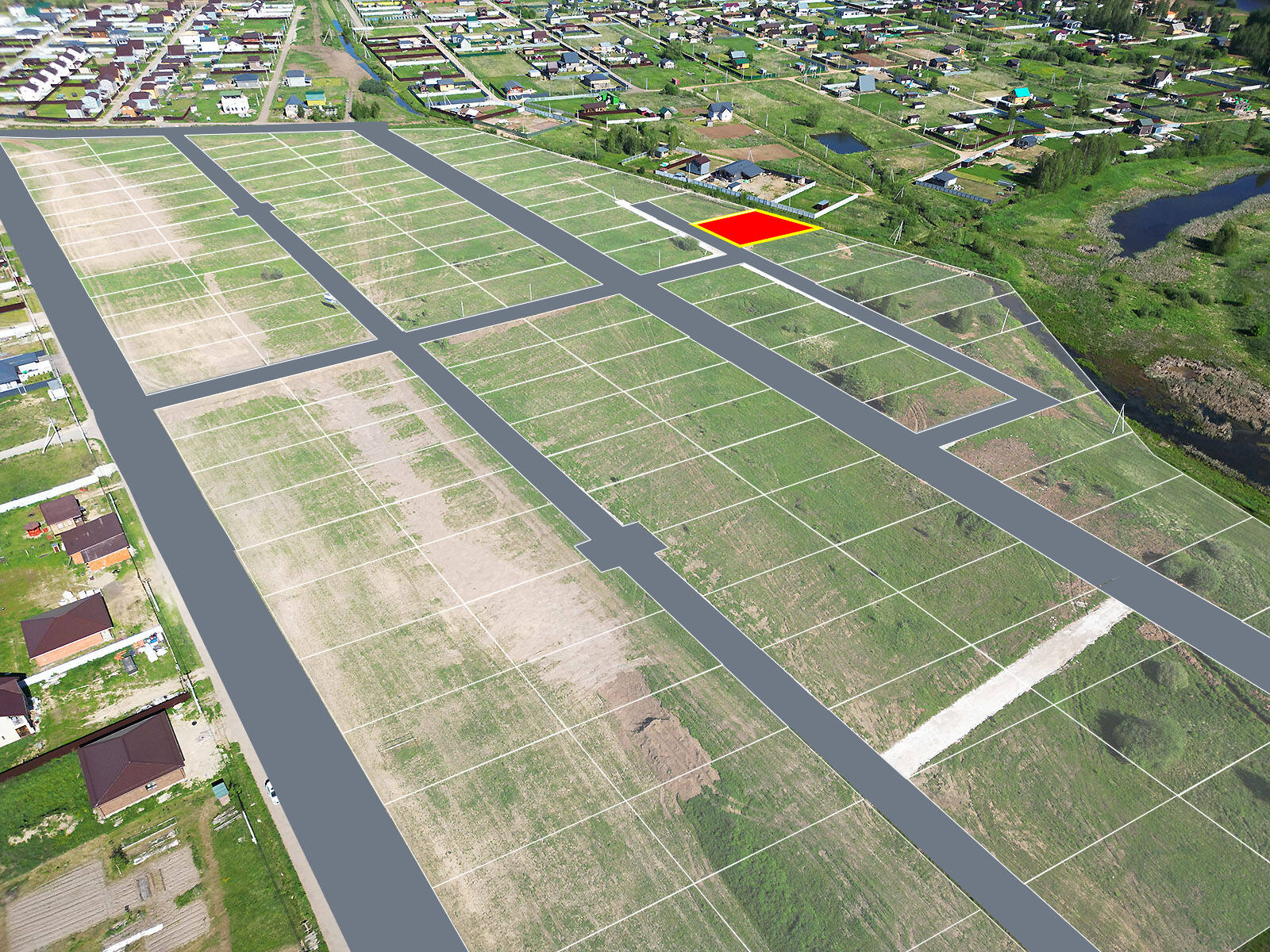 Зеленый берег уч.№127 - Земельный участок кадастровый номер 50:17:0020405:524