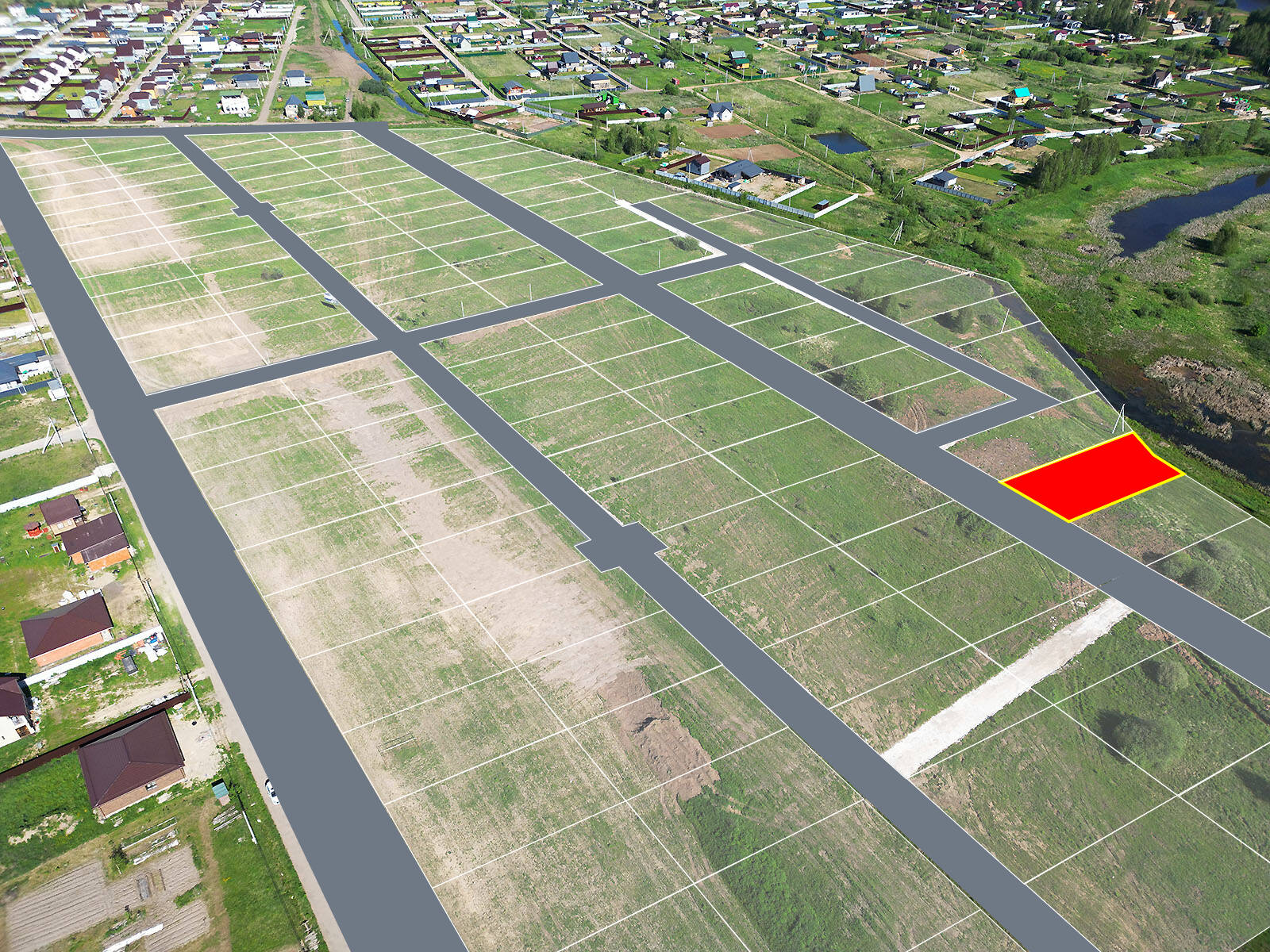 Зеленый берег уч.№107 - Земельный участок кадастровый номер 50:17:0020405:564