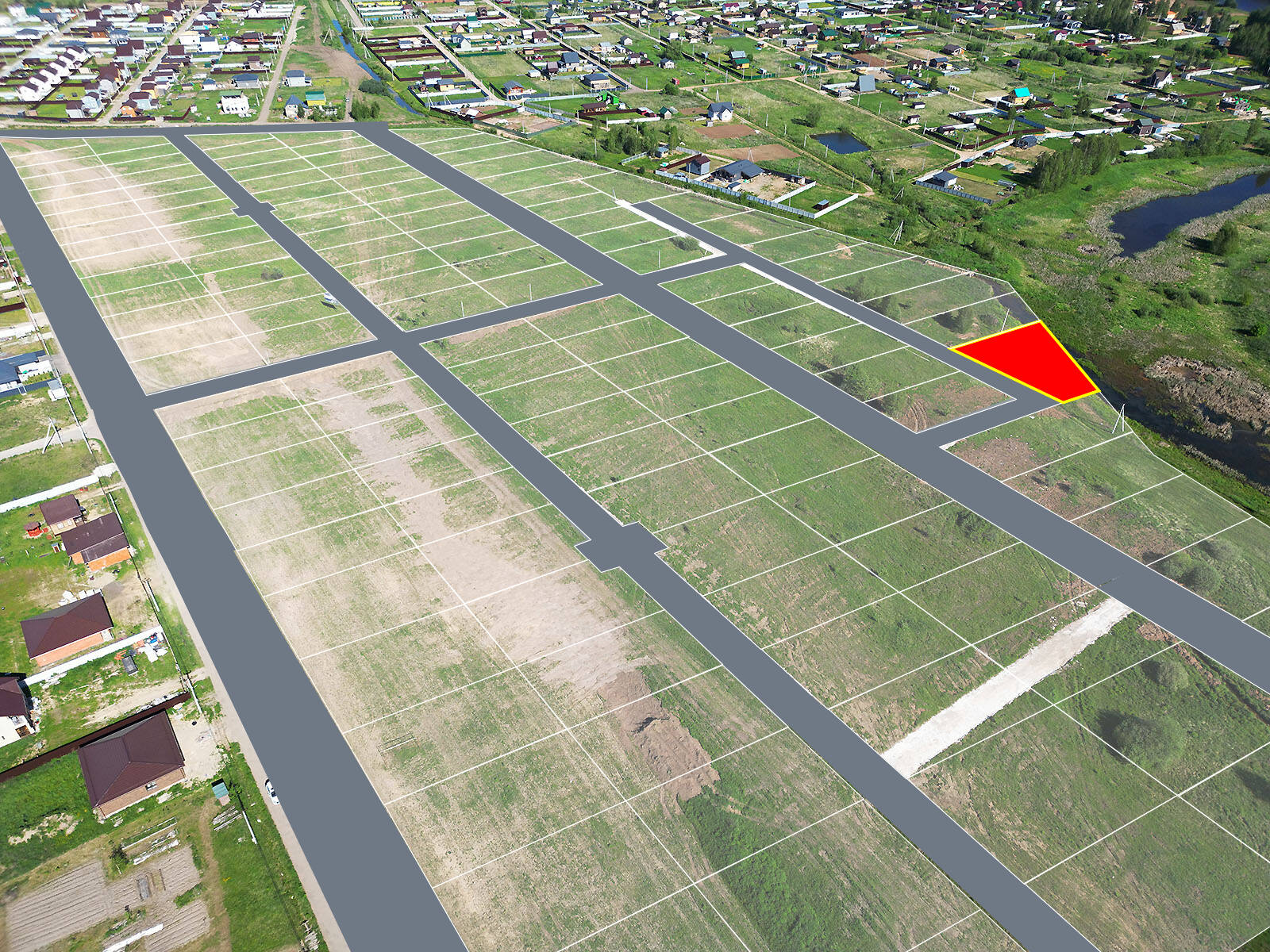 Зеленый берег уч.№133 - Земельный участок кадастровый номер 50:17:0020405:566