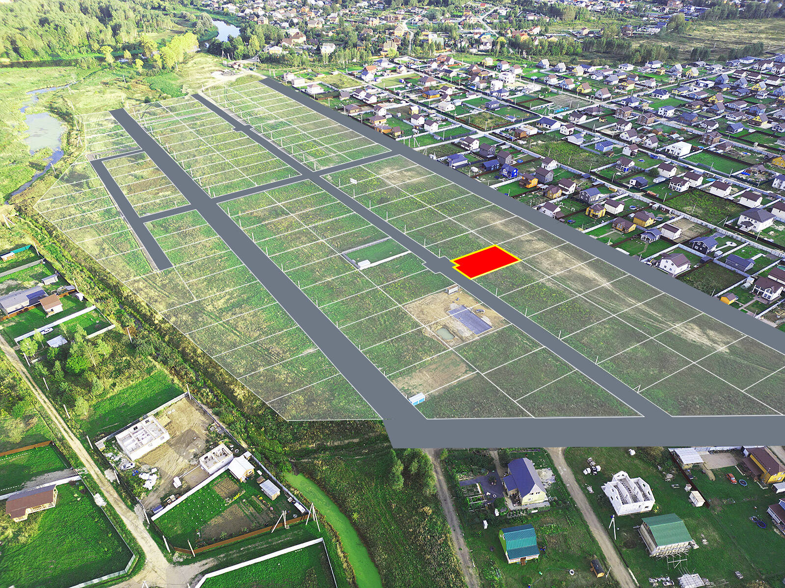 Зеленый берег уч.№34 - Земельный участок кадастровый номер 50:17:0020405:12