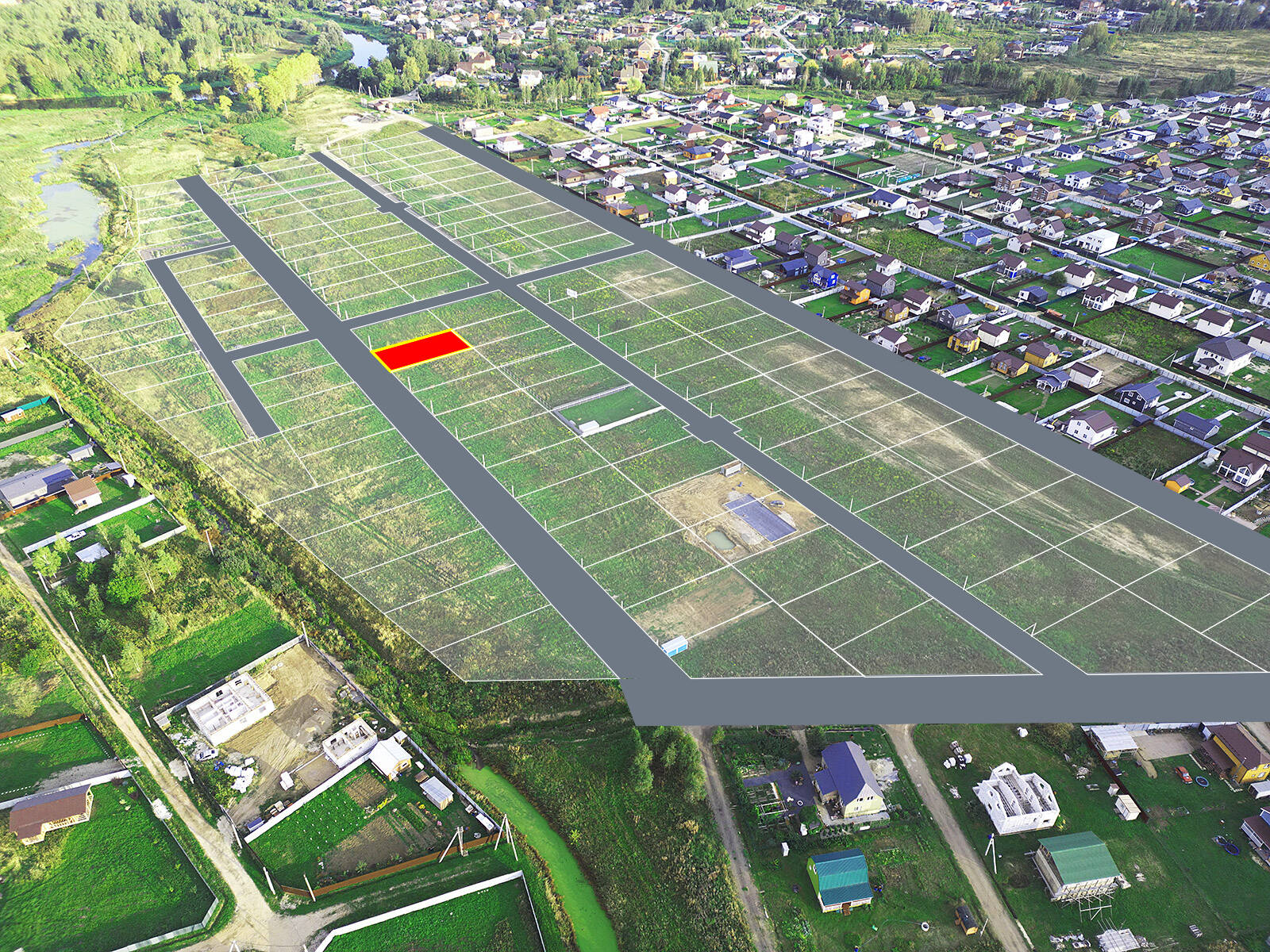 Зеленый берег уч.№89 - Земельный участок кадастровый номер 50:17:0020405:381