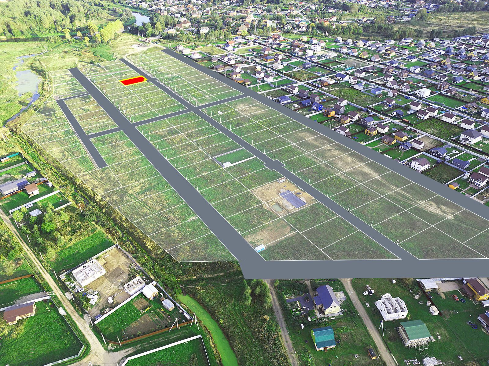 Зеленый берег уч.№59 - Земельный участок кадастровый номер 50:17:0020405:547