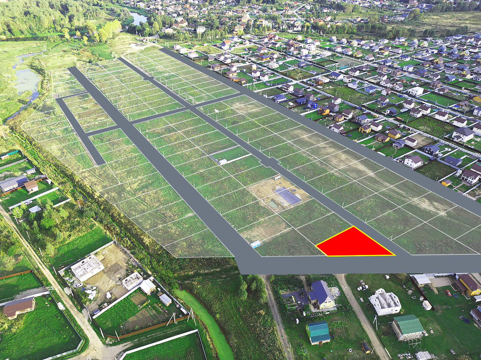 Зеленый берег уч.№78 - Земельный участок кадастровый номер 50:17:0020405:355