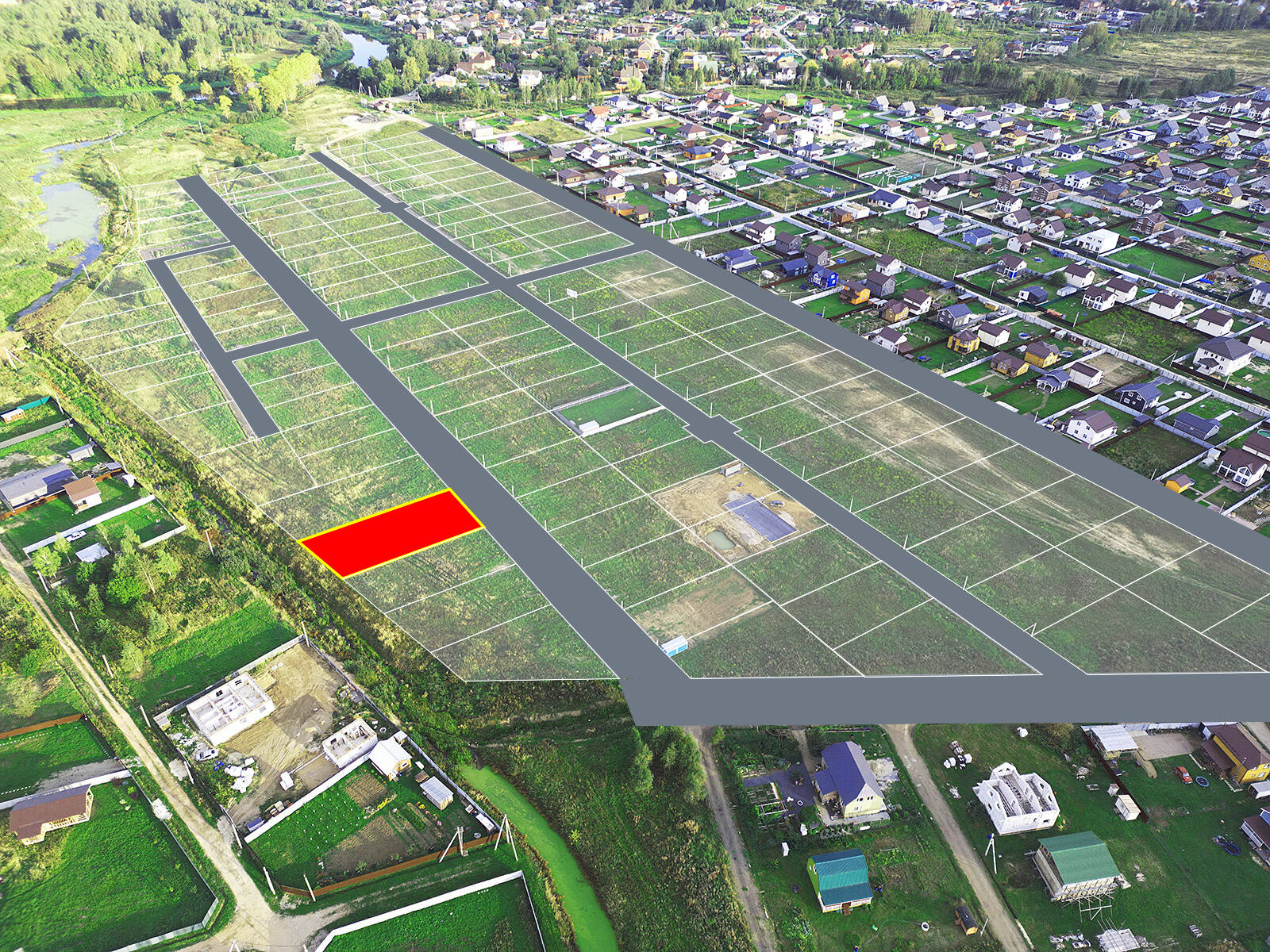 Зеленый берег уч.№121 - Земельный участок кадастровый номер 50:17:0020405:362