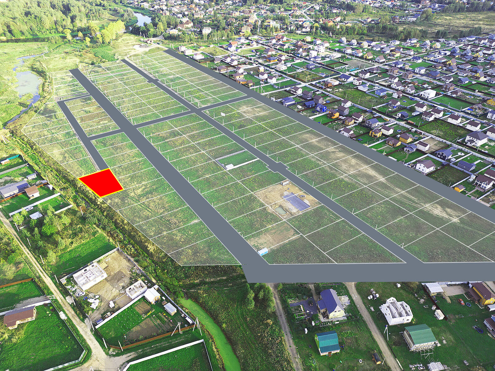 Зеленый берег уч.№125 - Земельный участок кадастровый номер 50:17:0020405:372