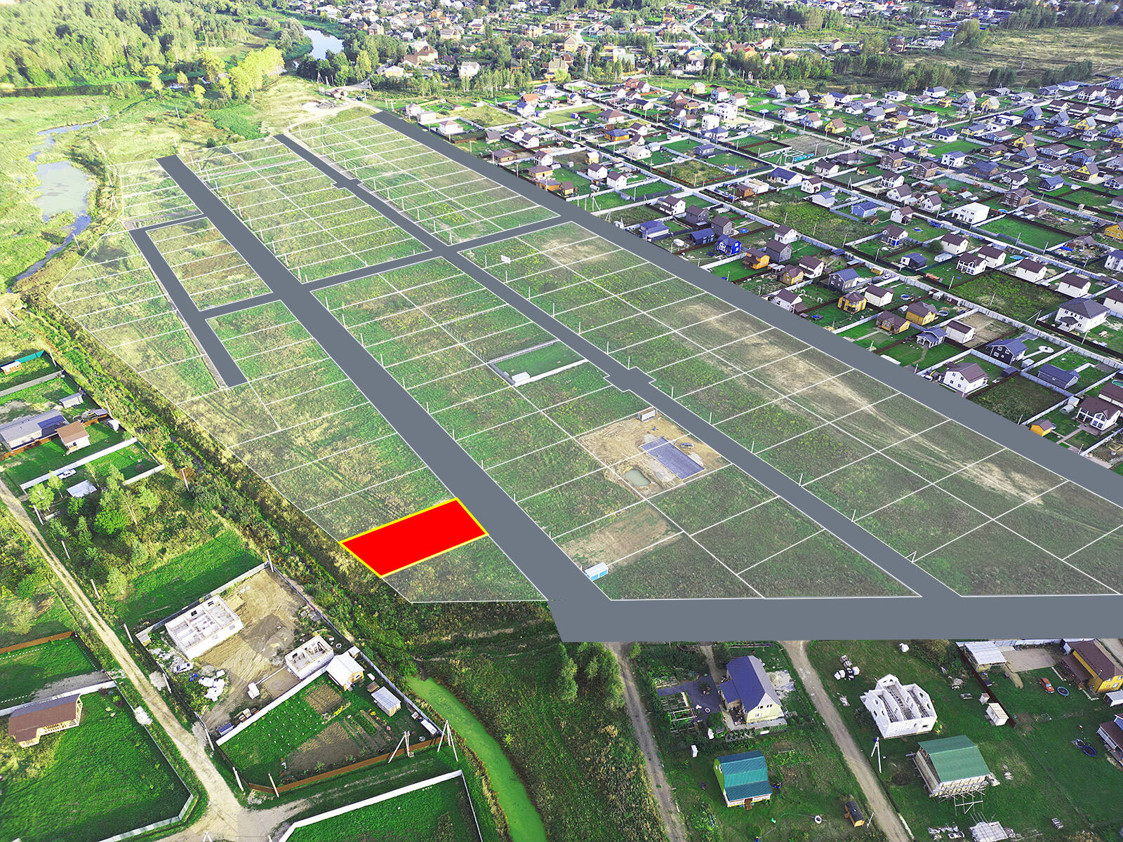 Зеленый берег уч.№123 - Земельный участок кадастровый номер 50:17:0020405:374