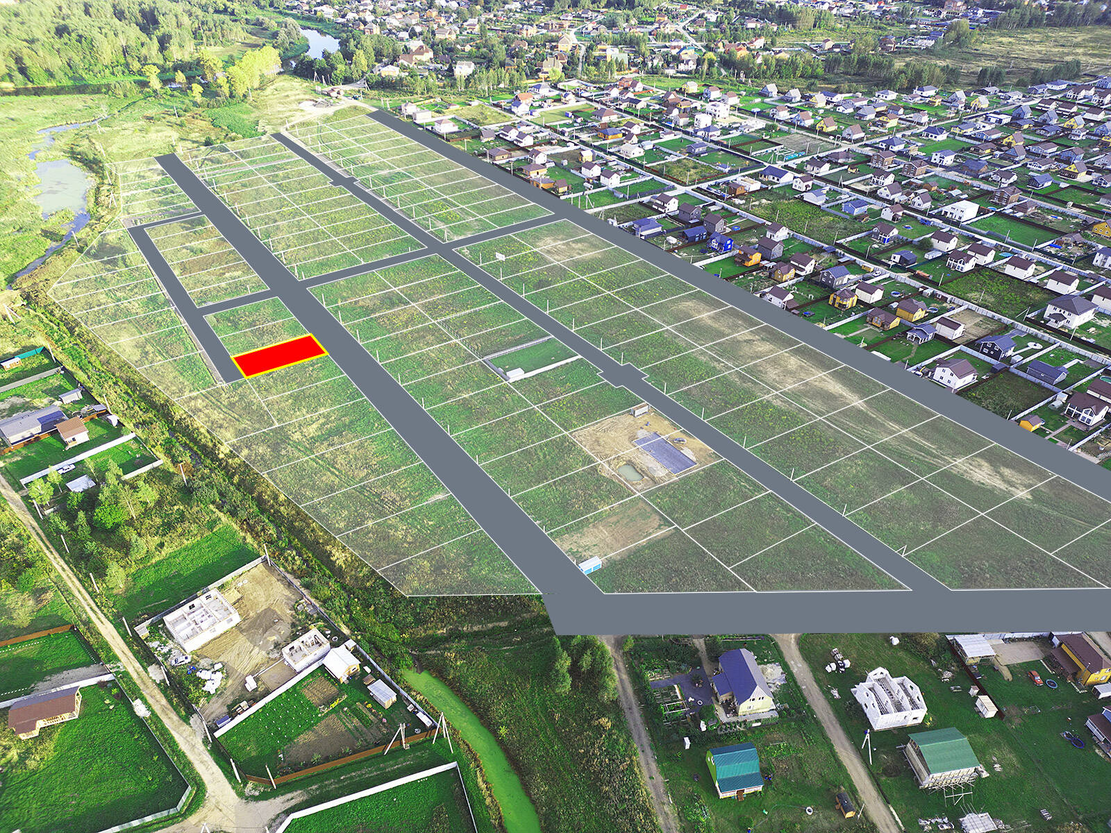 Зеленый берег уч.№117 - Земельный участок кадастровый номер 50:17:0020405:378