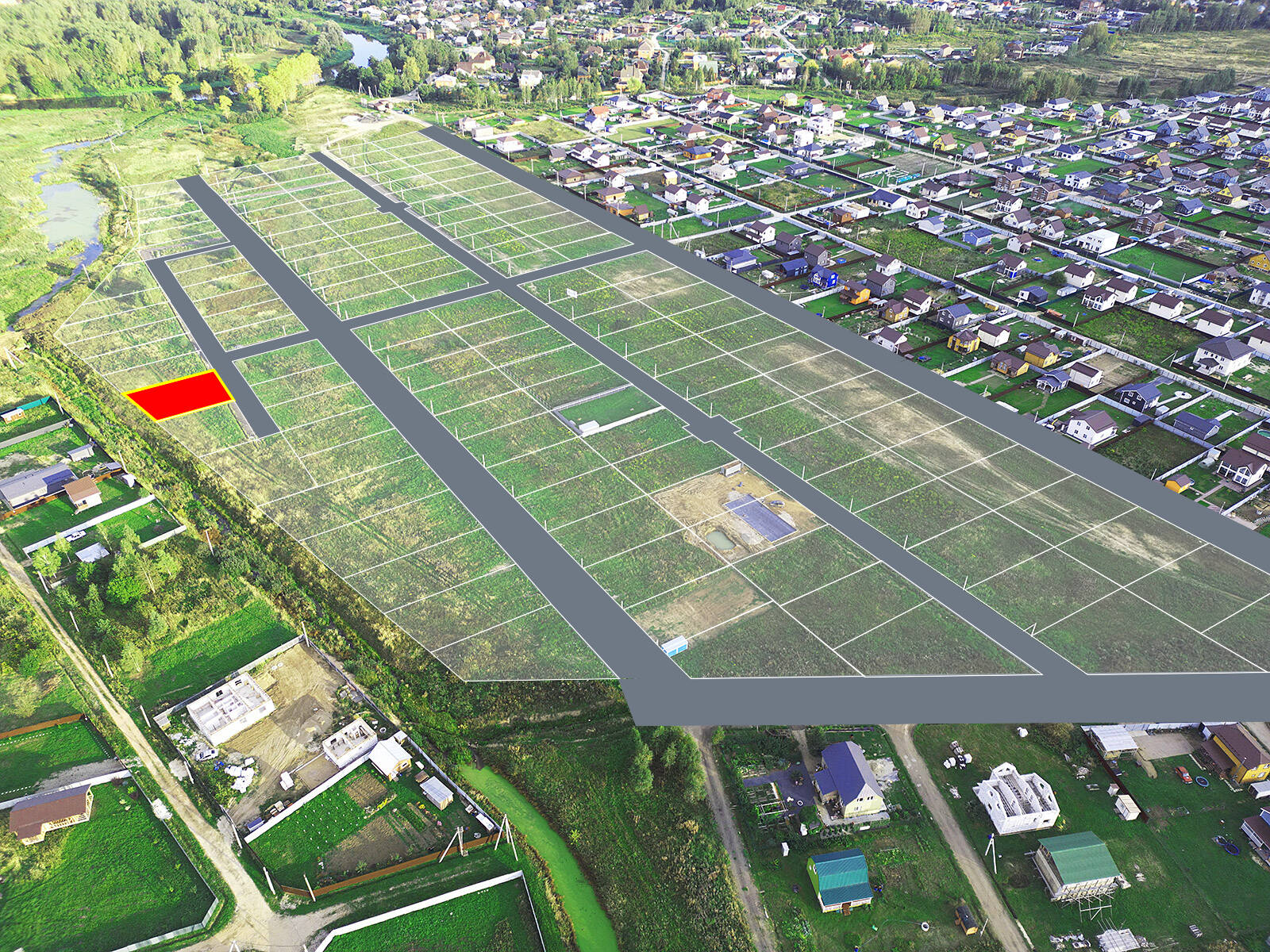 Зеленый берег уч.№127 - Земельный участок кадастровый номер 50:17:0020405:524