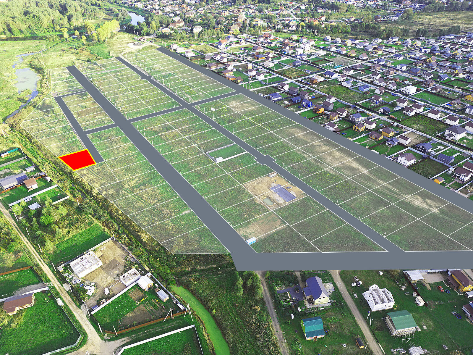 Зеленый берег уч.№126 - Земельный участок кадастровый номер 50:17:0020405:557